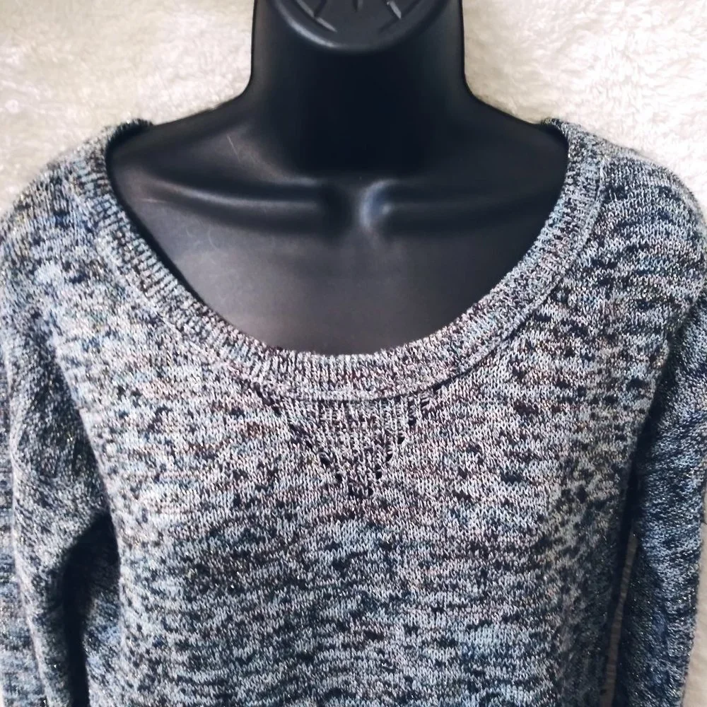 American Eagles Outfitters Crewneck Pullover Blue Sweater Women's Size X…